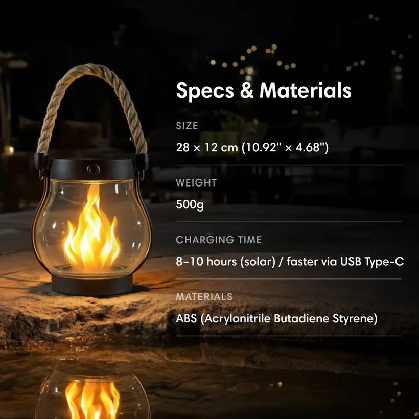 Nivo Solar Garden Lantern