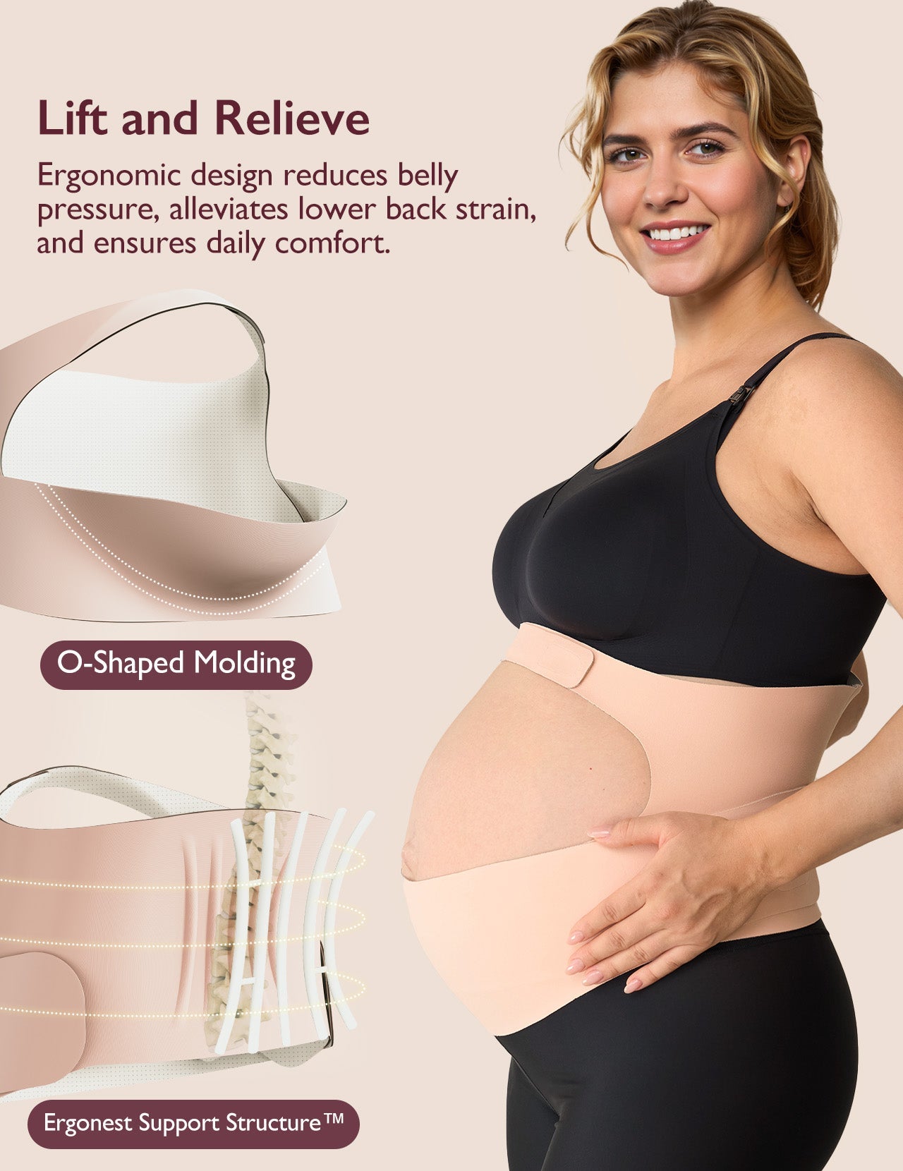 Ergonomic Pregnancy Band