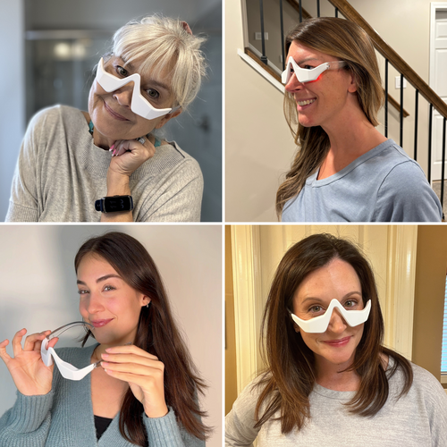 NuEye™ 2-in-1 Red Light + EMS Under-Eye Therapy