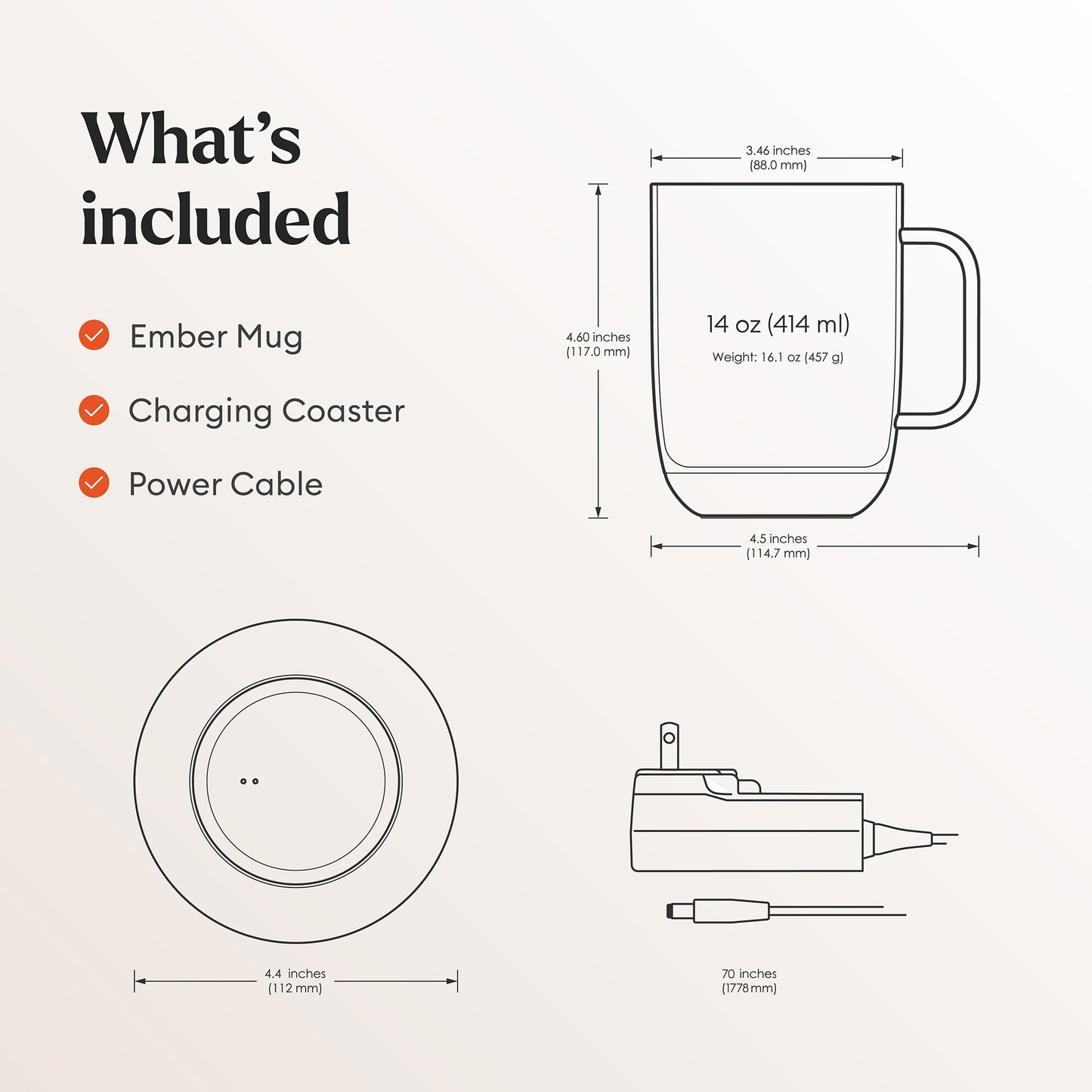 Nivo Mug 2 – Smart Temperature Control Mug