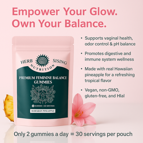 Feminine Balance Pineapple Gummies