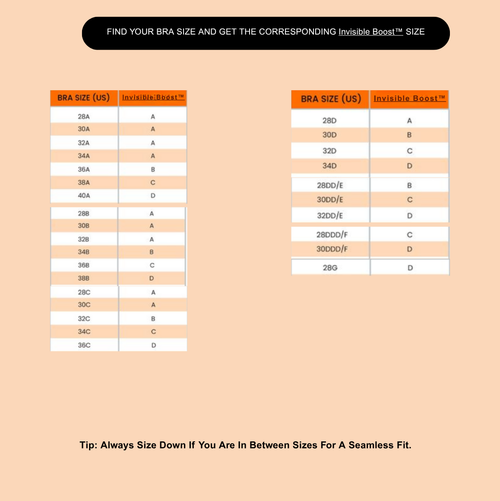 Invisible Boost™ Adhesive Push-Up Inserts