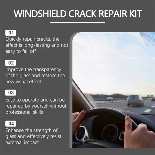 NIVO Windshield Crack Repair Kit