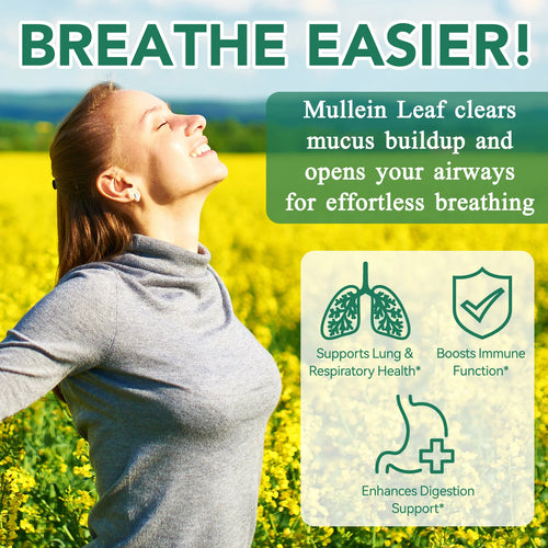 Respira™ Mullein Gummies - Lung & Immune Support