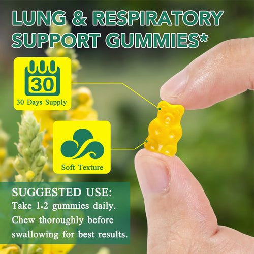 Respira™ Mullein Gummies - Lung & Immune Support