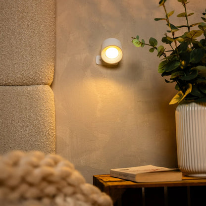 LumaSpin™ Cordless Magnetic LED Wall Sconce