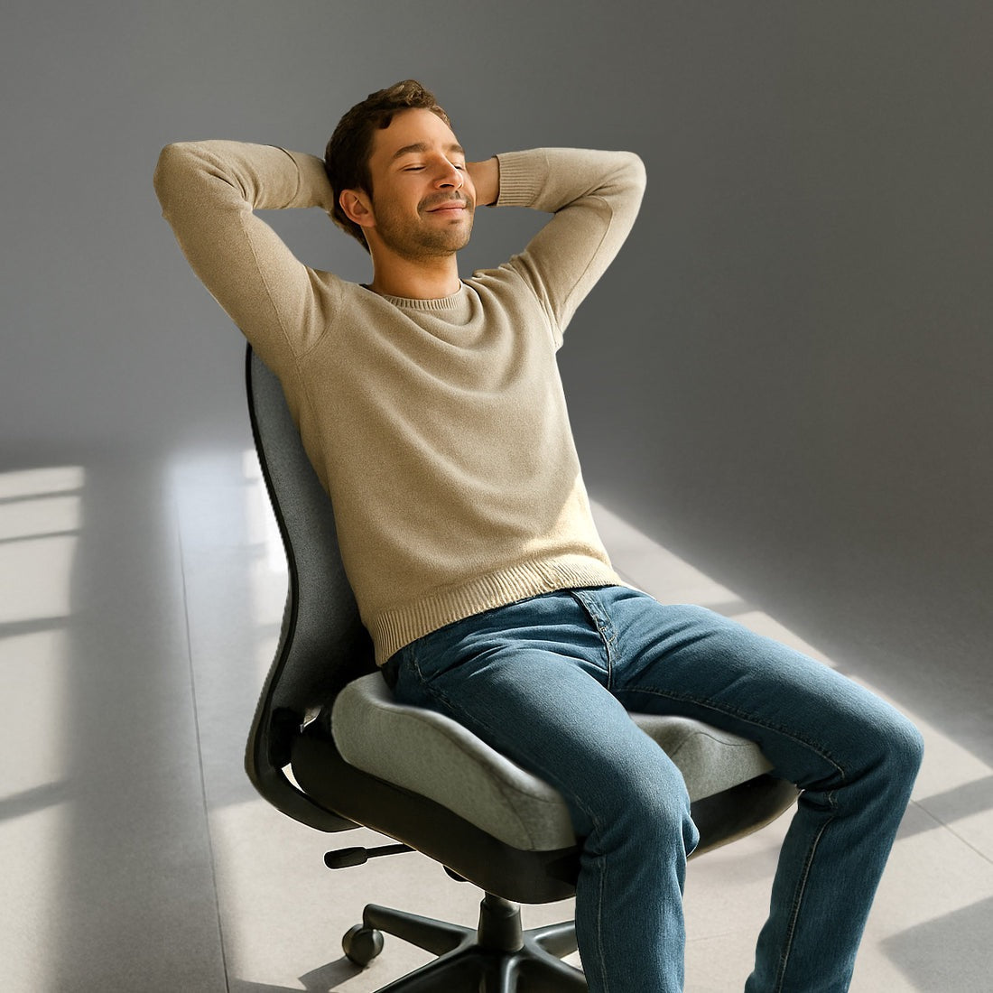 CloudEase™ Orthopedic Memory Foam Seat Cushion