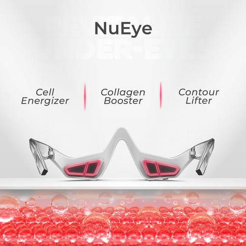 NuEye™ 2-in-1 Red Light + EMS Under-Eye Therapy
