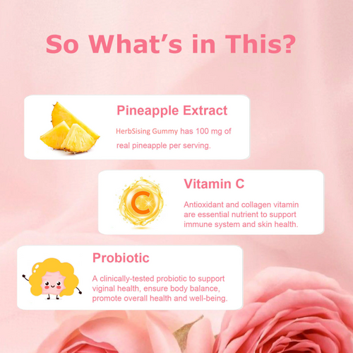 Feminine Balance Pineapple Gummies