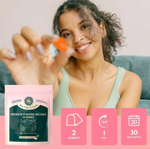 Feminine Balance Pineapple Gummies