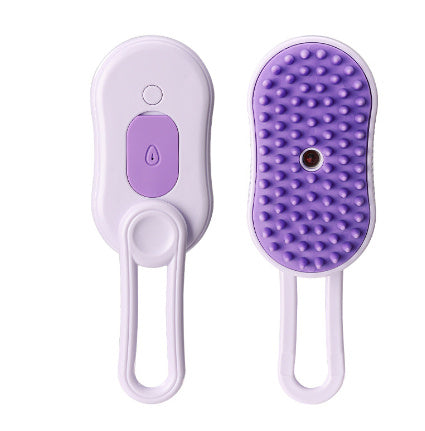 3-in-1 Pet Steamy Grooming Brush
