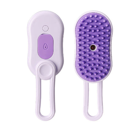 3-in-1 Pet Steamy Grooming Brush