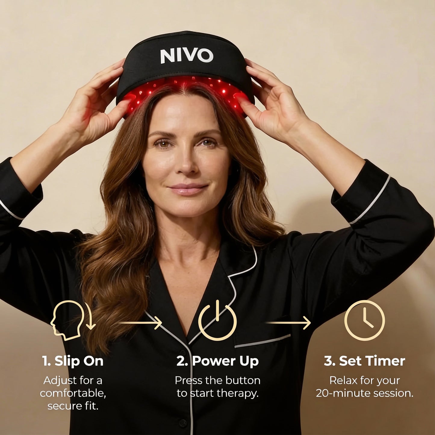 Red Light Therapy hair Regrowth Cap Hat